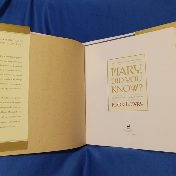 Mary Did You Know Book - Picture 2 of 5